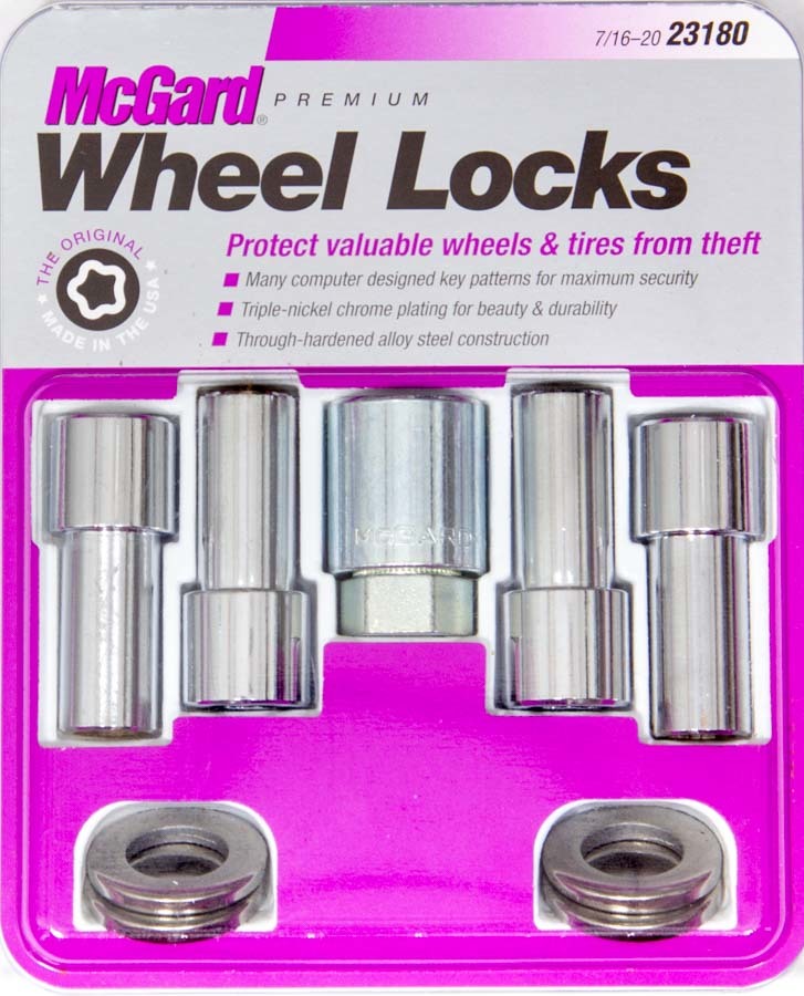 McGard Wheel Lock 7/16 X-Long Shank (4pk) 23180