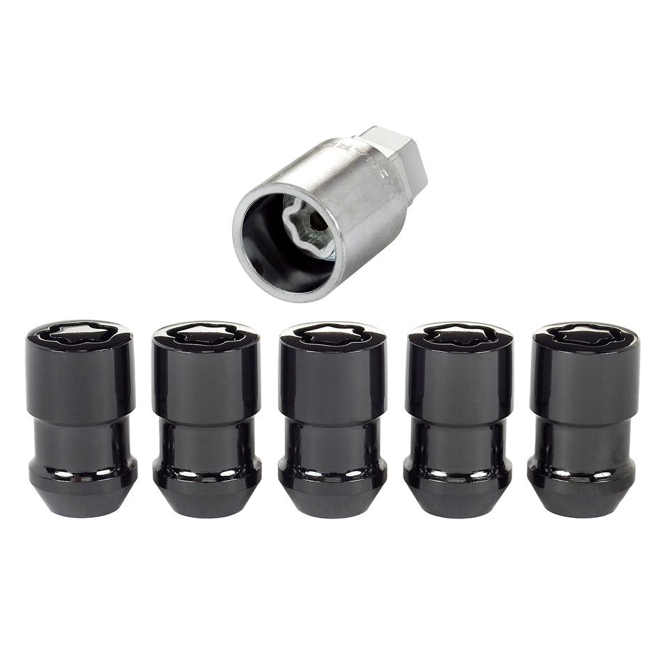 McGard Wheel Locks Black 97-19 Jeep JK/TJ (5pk) 24548
