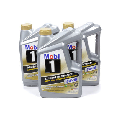 Mobil 1 5W30 Extended Performance Synthetic Oil 5 Quart Bottle