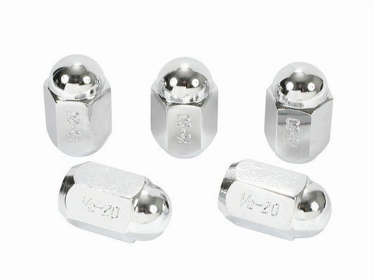 Mr. Gasket Lug Nuts Chrome Acorn Nuts (5pk) 1441