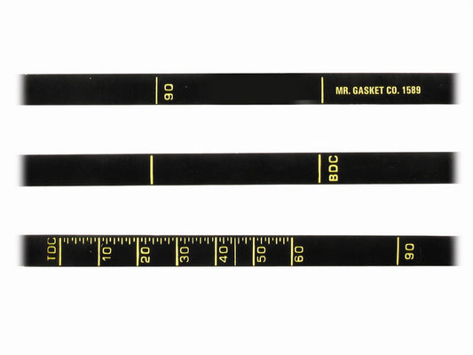 Mr. Gasket Ignition Timing Tape BBC 7" 1589