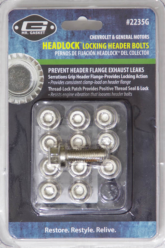 Mr. Gasket Header Bolts (16pk) 2235G
