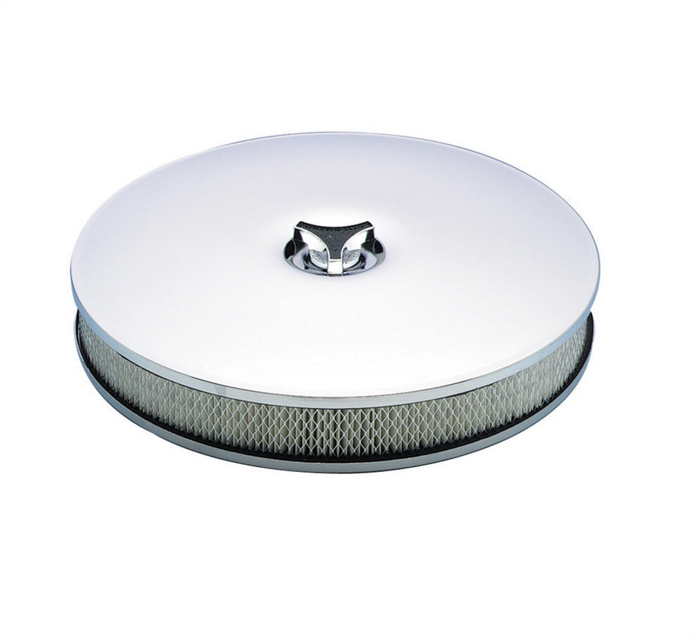 Mr. Gasket Low Rider Air Cleaner Assembly 14" Chrome 4338