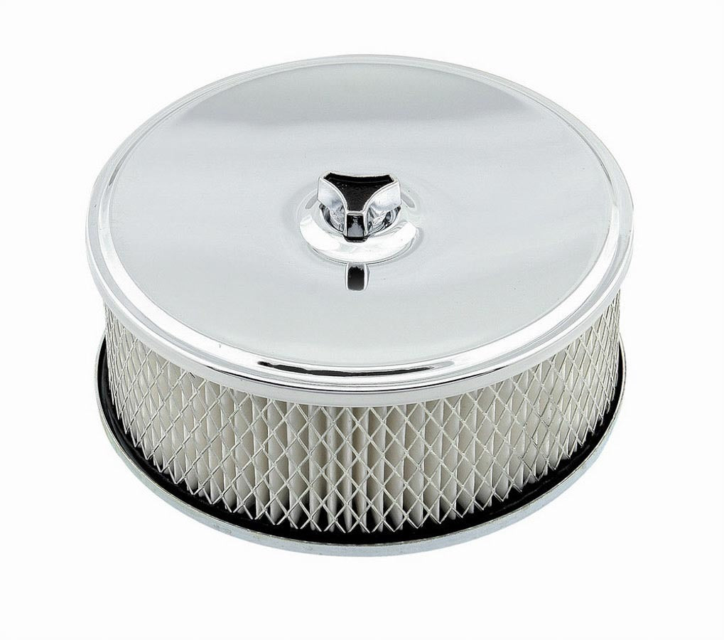 Mr. Gasket Air Cleaner Assembly 6.5" Chrome 4346
