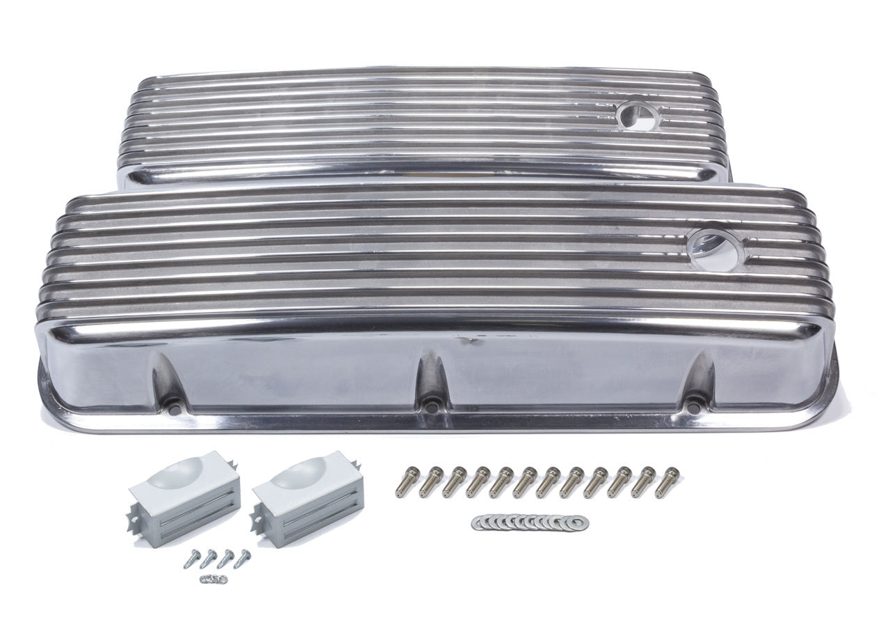 Mr. Gasket Valve Cover Set Finned Style BBC 6859G