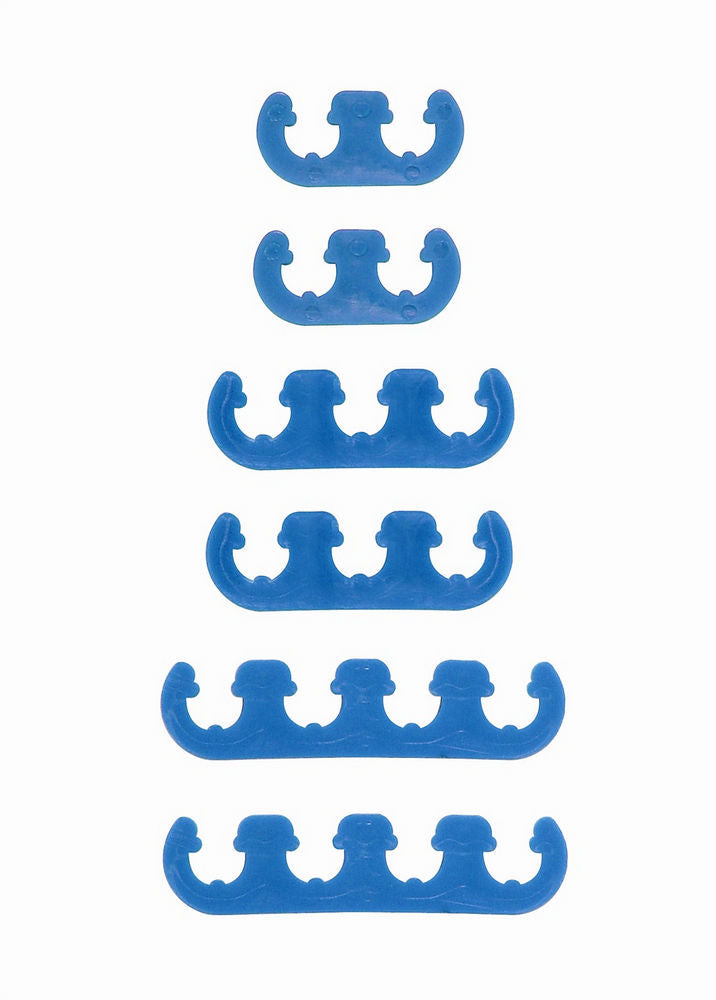 Mr. Gasket Spark Plug Wire Loom Blue Plastic 9877