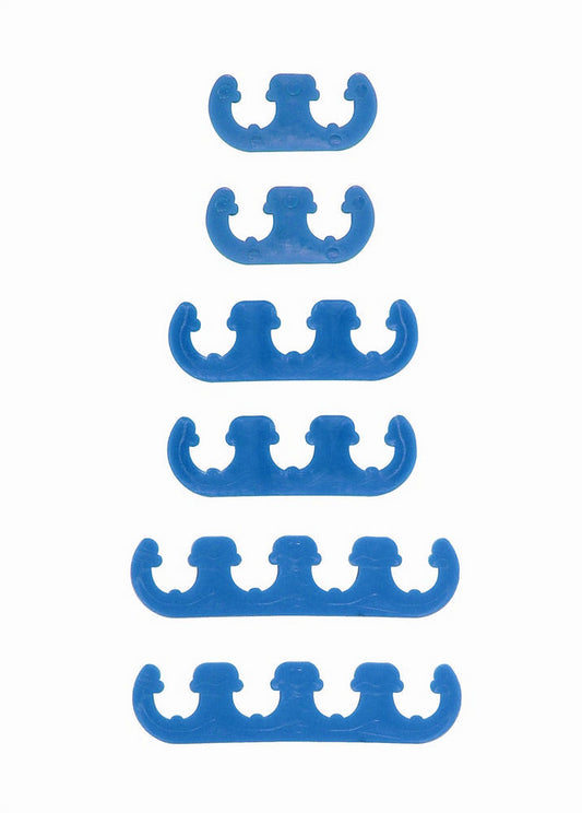 Mr. Gasket Spark Plug Wire Loom Blue Plastic 9877