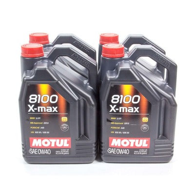 Motul 8100 X-max Synthetic Motor Oil 0W40