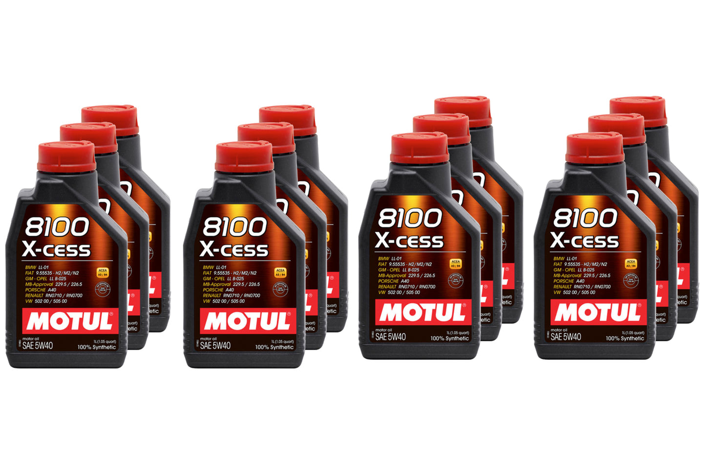 Motul 8100 X-cess 5W40 Oil 109774 - Case of 12
