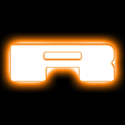 Oracle Illuminated LED Letter (R) - Amber