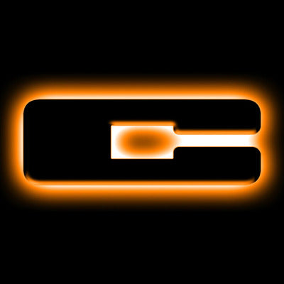 Oracle Illuminated LED Letter (C) - Amber