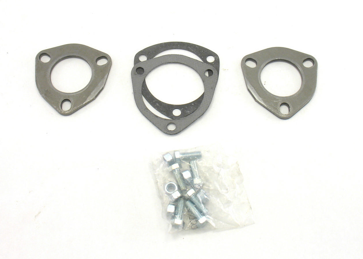 Patriot Exhaust Collector Flanges - 3-Bolt- 2" (Pair) H7258
