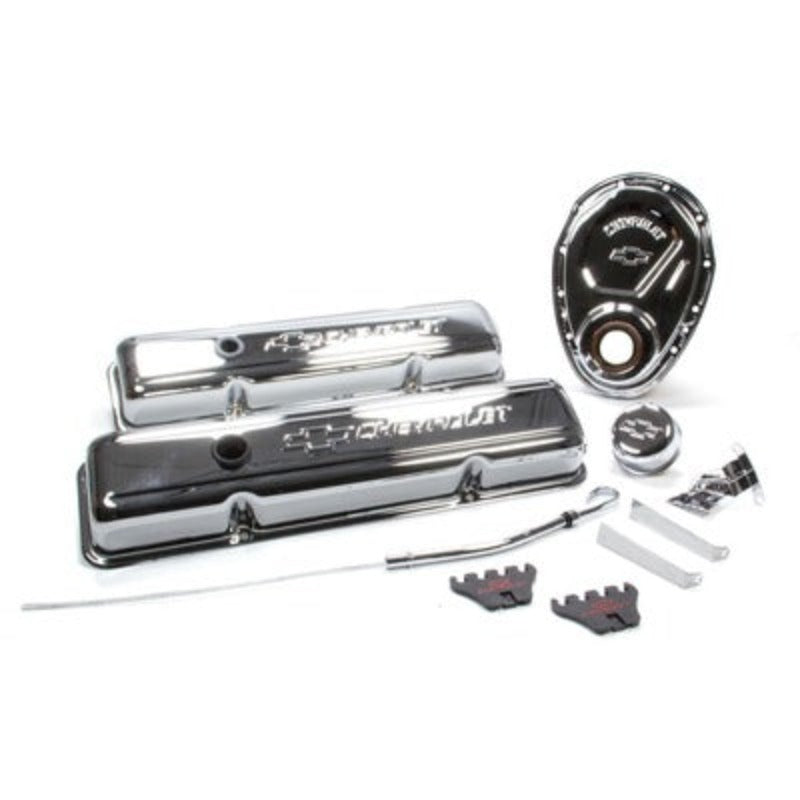 Small Block Chevy (SBC) Chrome Engine Dress-Up Kit