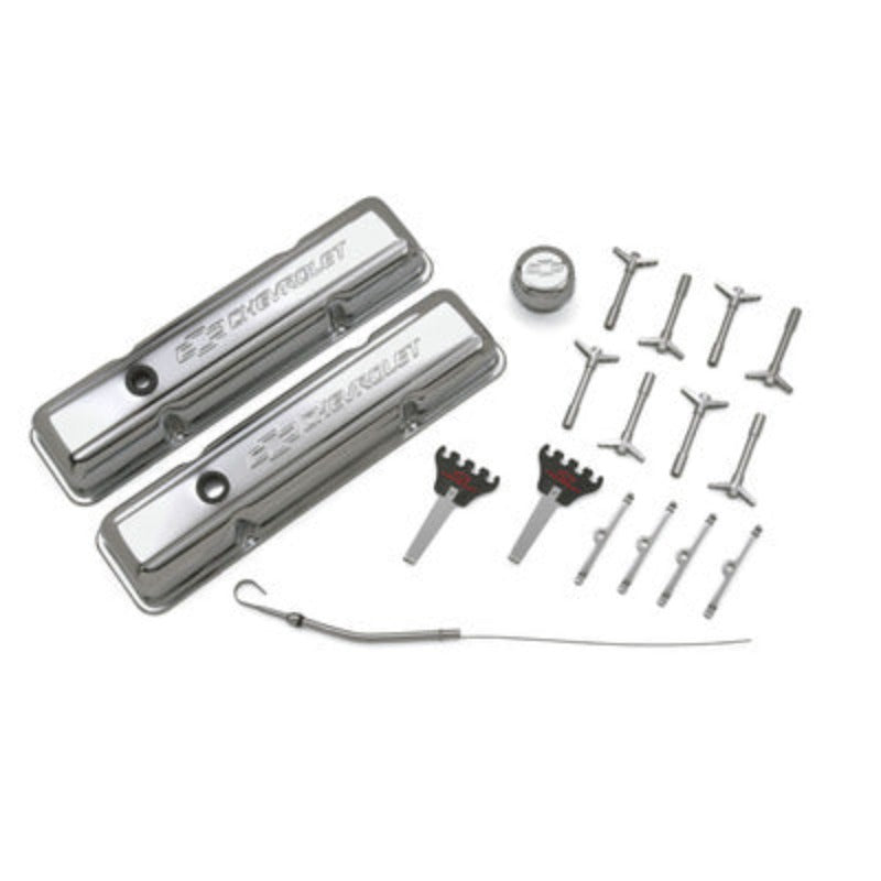 Small Block Chevy (SBC) Chrome Engine Dress-Up Kit