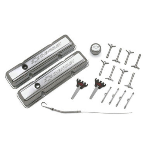 Small Block Chevy (SBC) Chrome Engine Dress-Up Kit