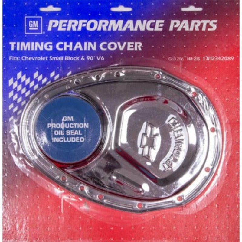 69-91 Small Block Chevy Chrome Timing Cover