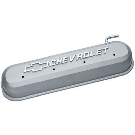 GM LS Valve Covers - Slant Edge - Cast Gray