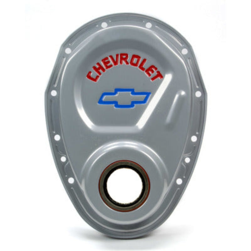 Small Block Chevy (SBC) Hi-Tech Gray Timing Cover