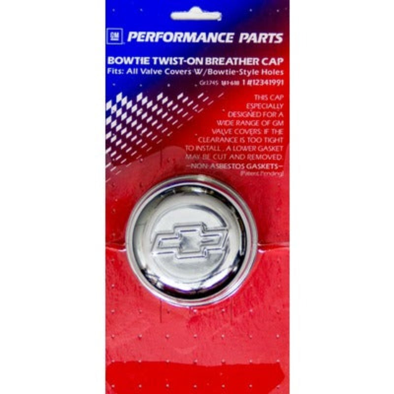 Chrome Twist On Valve Covers Breather