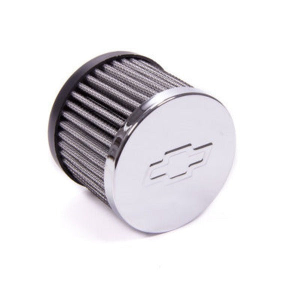 Chrome Push In Valve Covers Breather W/O Hood