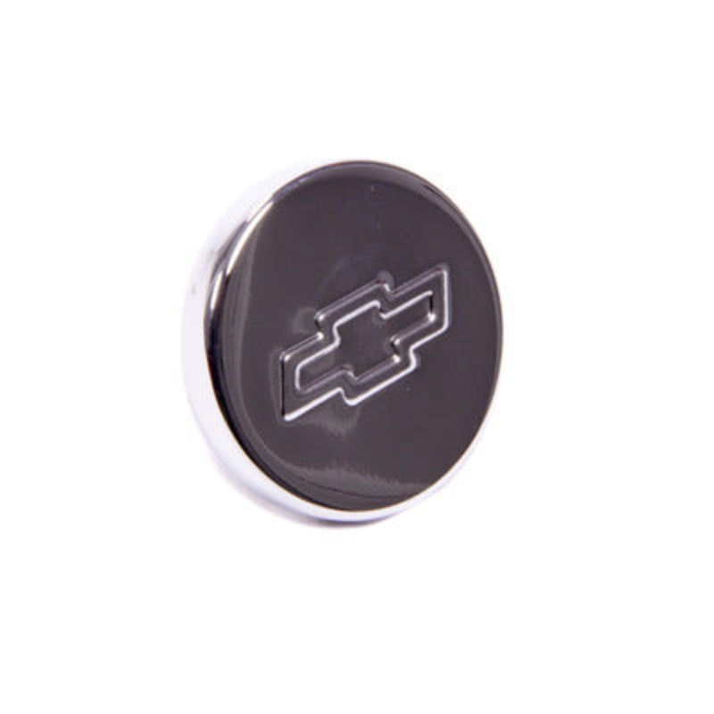 Chrome Bowtie Push In Oil Fill Cap