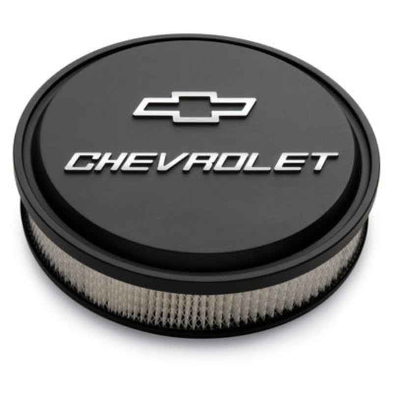 Slant Edge Bowtie Air Cleaner Black Crinkle