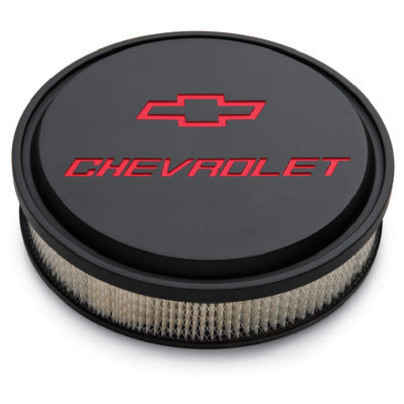 Slant Edge Bowtie Air Cleaner Black Crinkle