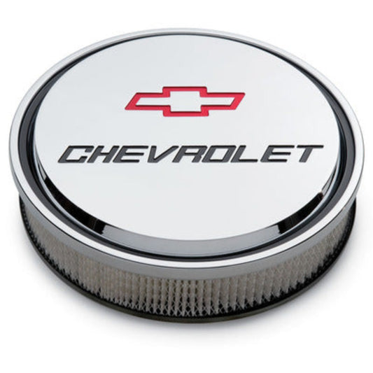 Slant Edge Bowtie Air Cleaner Chrome