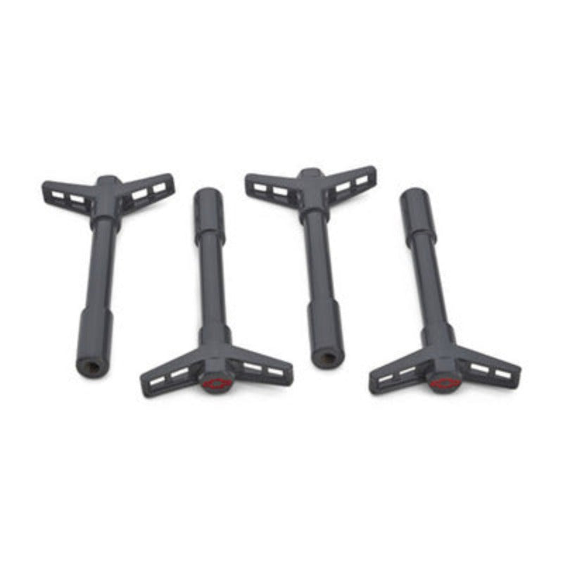 Valve Covers Wing Nuts Shark Gray 4 Pack