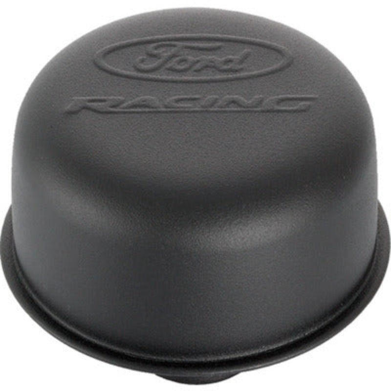 Ford Racing Air Breather Cap Black Crinkle Push-In