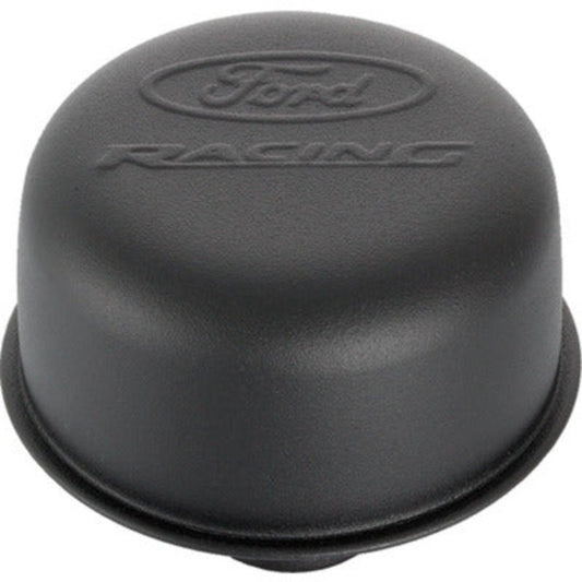 Ford Racing Air Breather Cap Black Crinkle Push-In