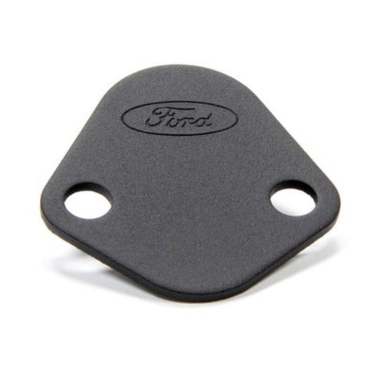 Ford Fuel Pump Block-Off Plate Black Crinkle