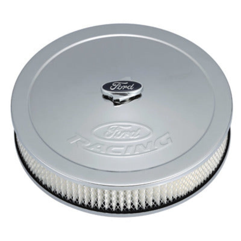 Ford Racing Air Cleaner Kit Chrome Raised Logo