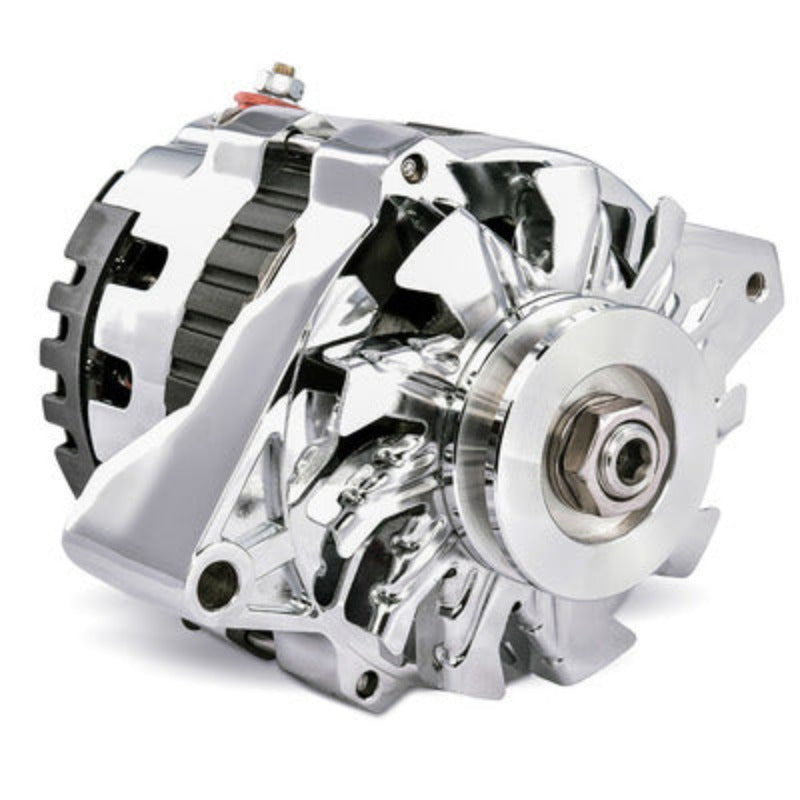 GM CS130 160 Amp Alternator Chrome Finish