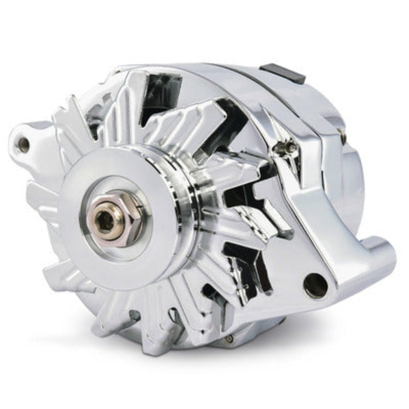 Ford Alternator 100 Amp 1-Wire Chrome