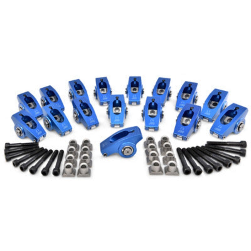 Small Block Chevy (SBC) Roller Rocker Arms 1.7 Ratio 5/16in Ped Mnt