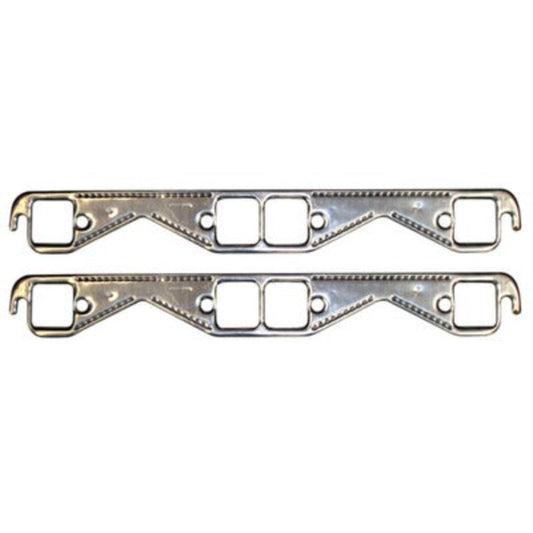 Small Block Chevy (SBC) Aluminum Header Gasket Kit - Sq. Port