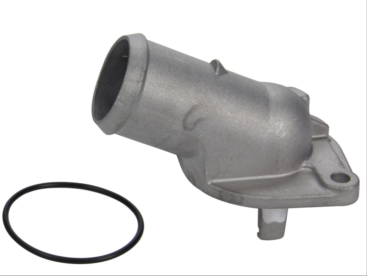 PRW Water Neck Outlet - GM LS w/As-Cast Aluminum Finish 5234681