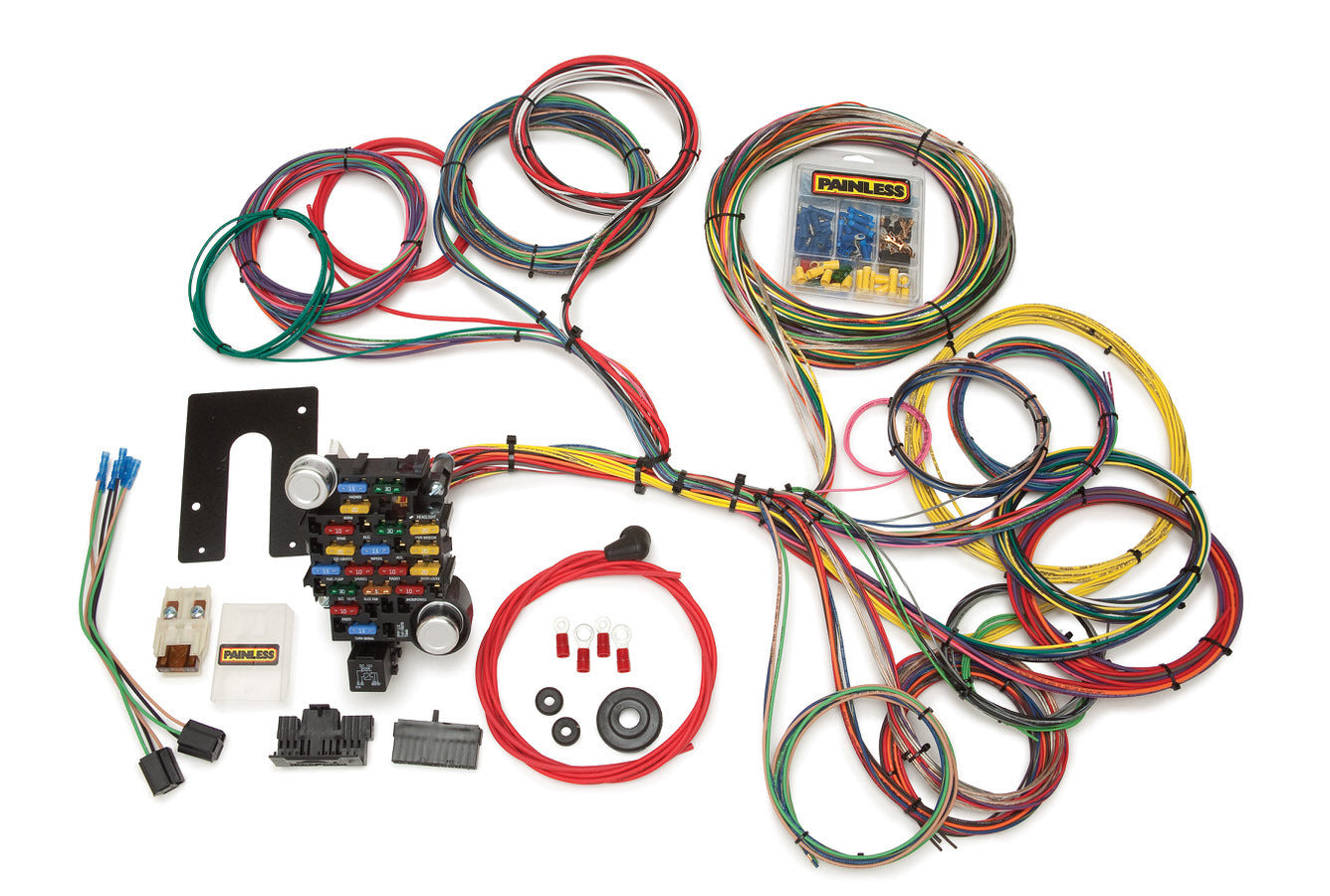 Painless Performance 28 Circuit Harness for Truck & 4x4 Non-GM Keyed 10204