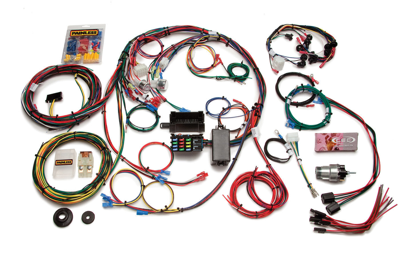 Painless Performance Chassis Harness 22 Circuit 1967-68 Mustang 20121