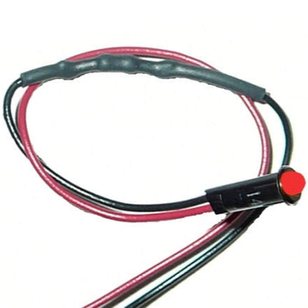 Painless Performance Dash Light 1/8" Red 80201