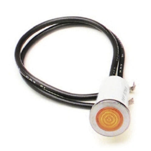 Painless Performance Dash Light 1/2" Amber 80208