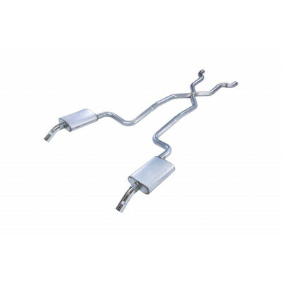 Pypes Street Pro X-Pipe System SCC10T - 74-81 Corvette C3