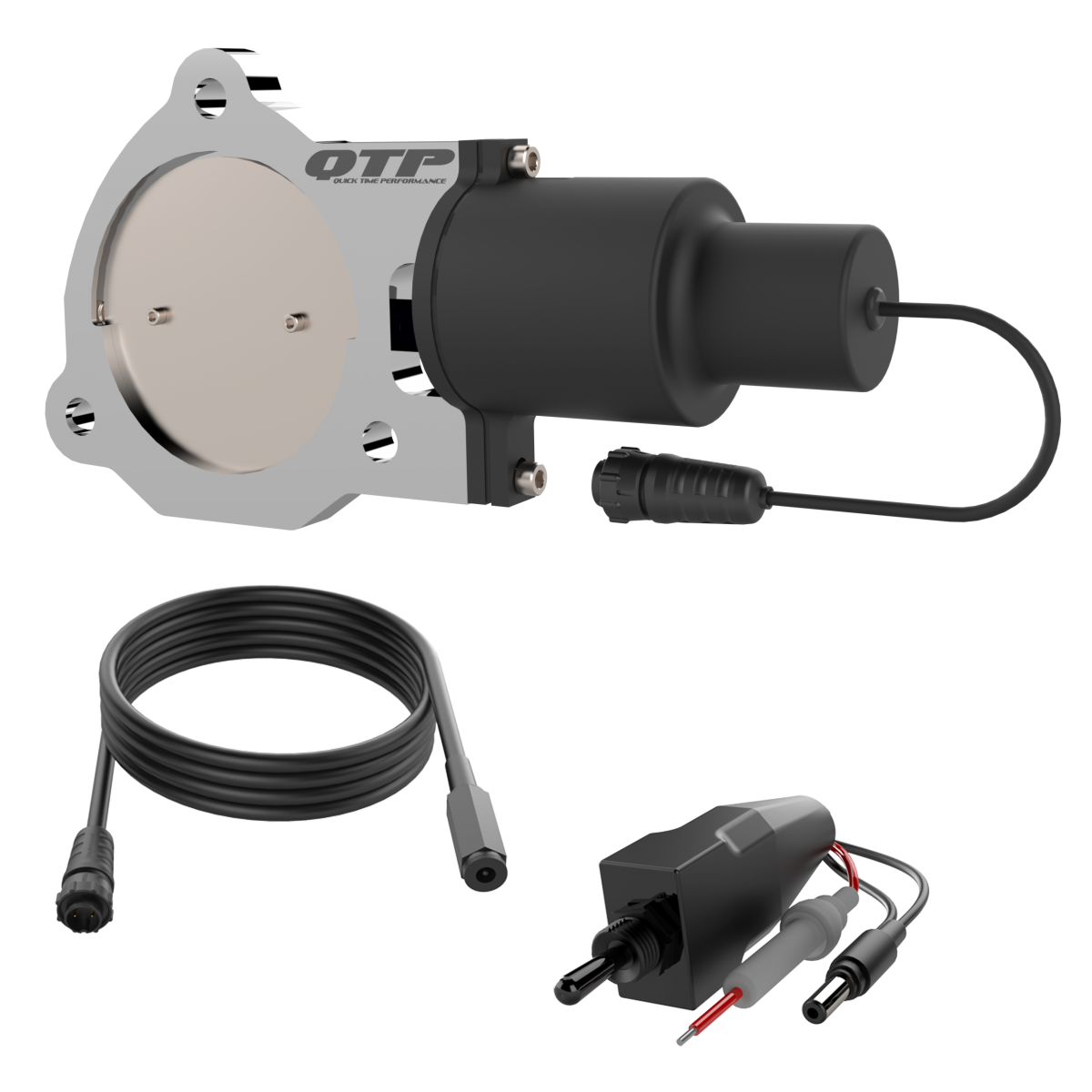 Quick Time Performance 3.5" Electric Exhaust Cutout Valve QTEC35