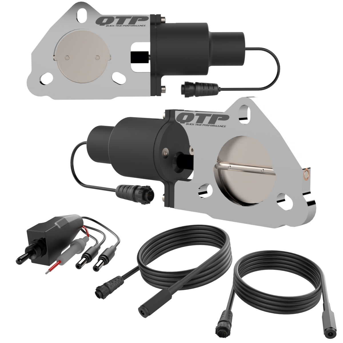 Quick Time Performance Dual 2.5" Electric Cut-out Valves
