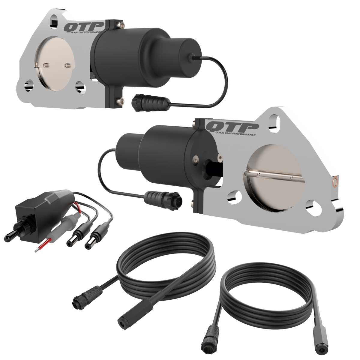 Quick Time Performance Dual 2.5" Electric Cut-out Valves