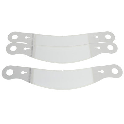 Racing Optics 10206CP - 2 mil Perimeter Seal Laminated Tearoffs XStack™ 10 (Clear) - Bell SE03 and SE05 Shields