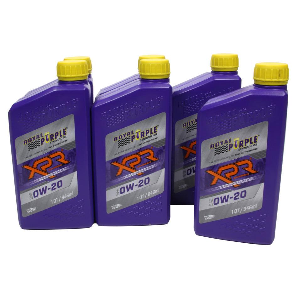 Royal Purple 0w20 XPR Racing Oil Case 6x1 Quart
