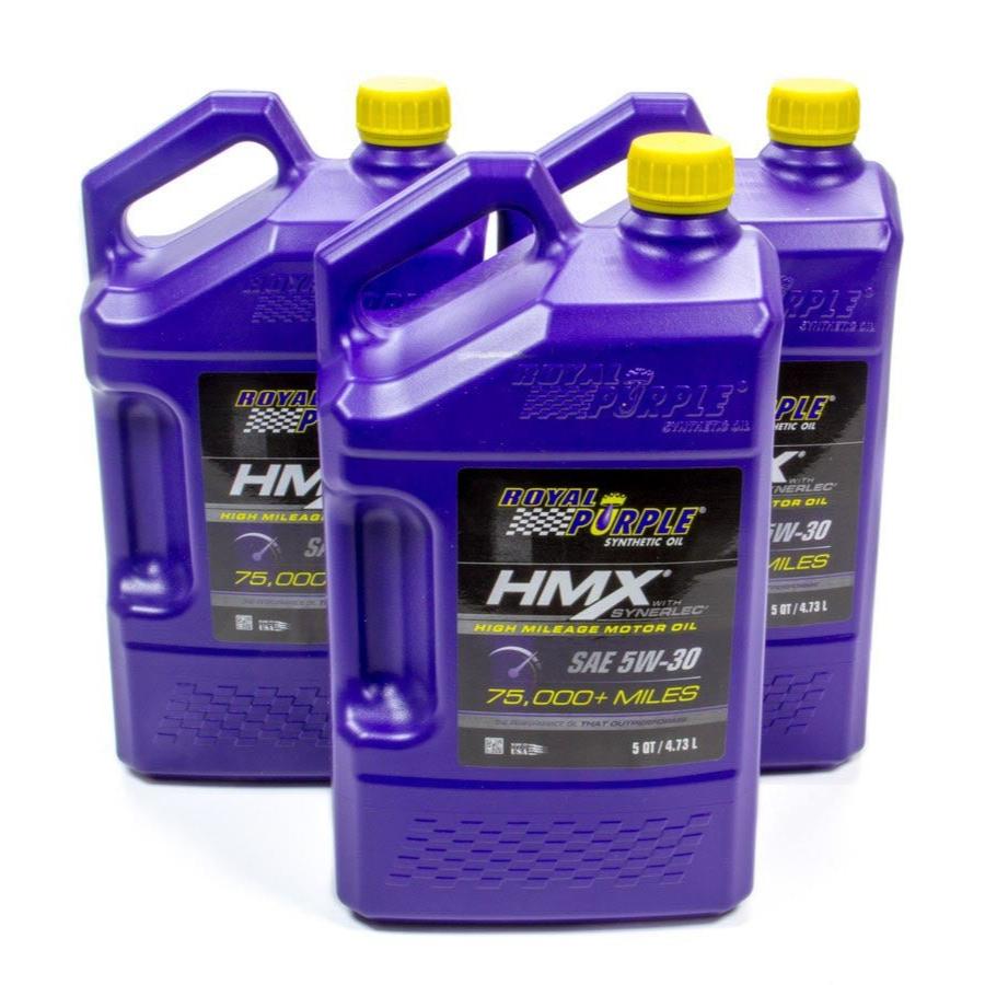 Royal Purple 5w30 HMX Multi-Grade Oil Case 3x5 Quart