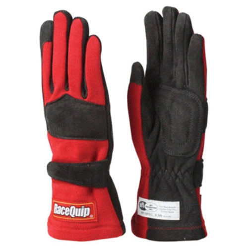 RaceQuip 355 2-Layer Race Glove - Red